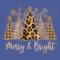 Leopard Print Christmas Merry And Bright Christmas T Shirt Flat Bill Snapback Cap | Artistshot