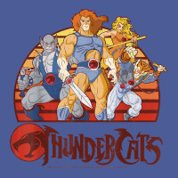 Thundercats Group Retro Sunset T Shirt Flat Bill Snapback Cap | Artistshot