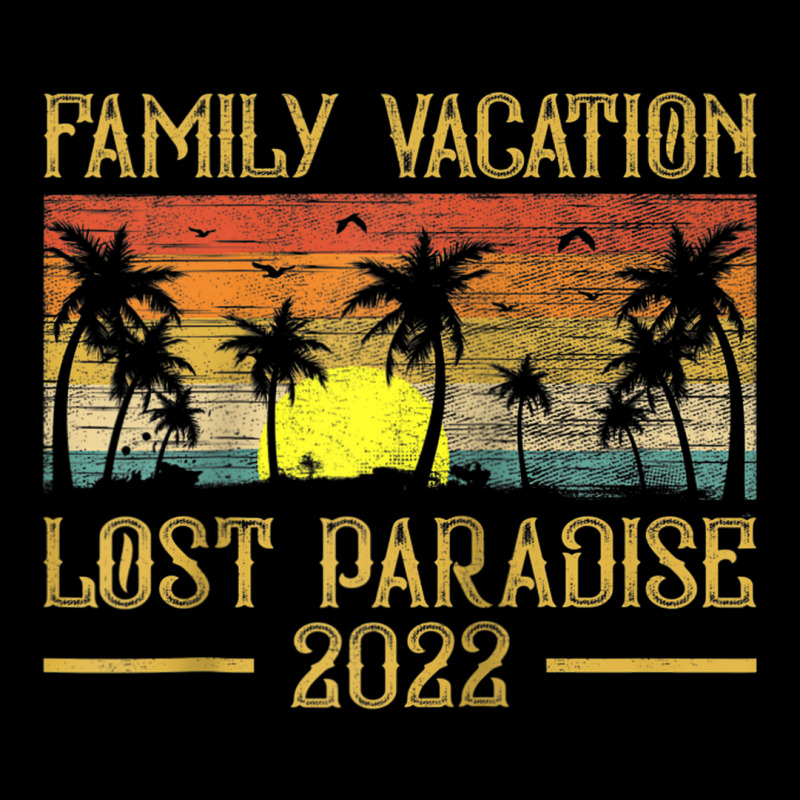 Vintage Sunset Family Vacation 2022 Lost Paradise Beach Raglan Basebal Youth Jogger by Tiktify | Artistshot