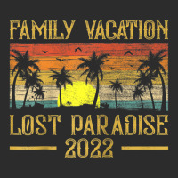 Vintage Sunset Family Vacation 2022 Lost Paradise Beach Raglan Basebal Exclusive T-shirt | Artistshot