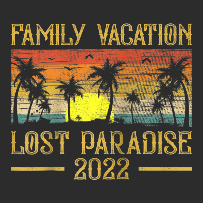 Vintage Sunset Family Vacation 2022 Lost Paradise Beach Raglan Basebal Exclusive T-shirt by Tiktify | Artistshot