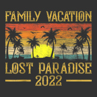 Vintage Sunset Family Vacation 2022 Lost Paradise Beach Raglan Basebal Baby Bodysuit | Artistshot