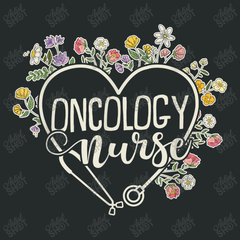 Oncology Crew Oncology Nurse Women's Triblend Scoop T-shirt by YenNgoc | Artistshot