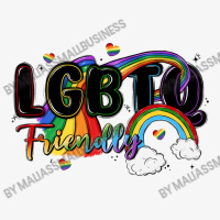 Lgbtq  Friendly Ladies Fitted T-shirt | Artistshot