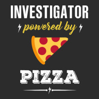 Investigator Powered By Pizza Funny Gift Baseball Cap | Artistshot