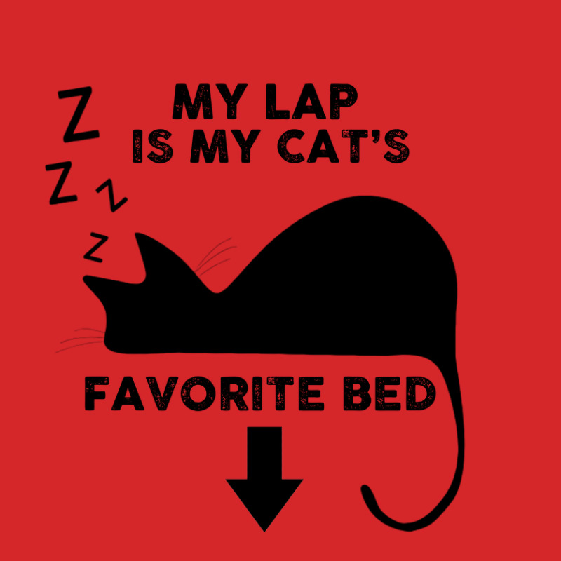 Black Cat Kitty My Laps Is My Cat S Favorite Bed Kitten Cat Trucker Cap | Artistshot