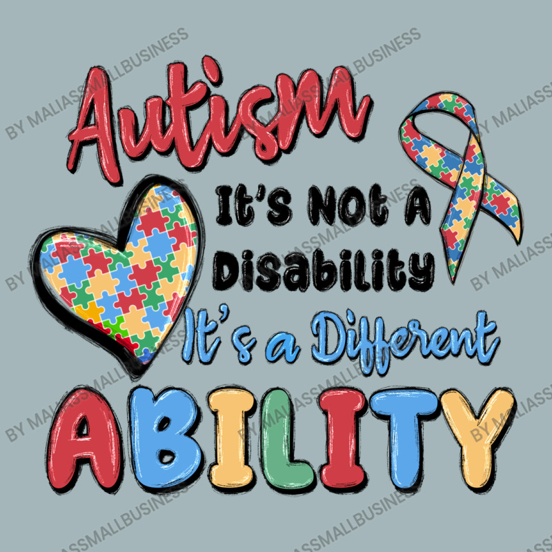 Autism It's Not A Disability It's A Different Abil Unisex Sherpa-lined Denim Jacket | Artistshot