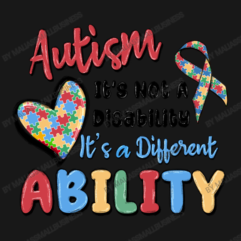 Autism It's Not A Disability It's A Different Abil Flannel Shirt | Artistshot