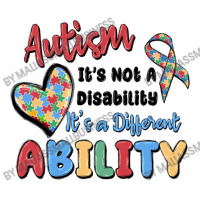 Autism It's Not A Disability It's A Different Abil Men's 3/4 Sleeve Pajama Set | Artistshot