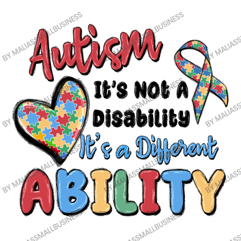 Autism It's Not A Disability It's A Different Abil Men's Long Sleeve Pajama Set | Artistshot