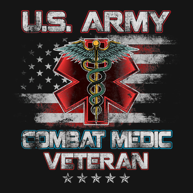 U.s Army Combat Medic Proud Veteran Medical Military Retired 138 Mesh cap by pester | Artistshot