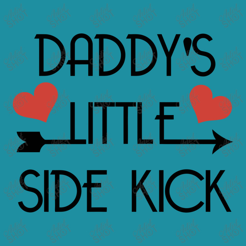 Daddys Little Side Kick Flat Bill Snapback Cap by nailunhaydar | Artistshot