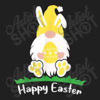 Yellow Easter Bunny Gnome T-shirt | Artistshot