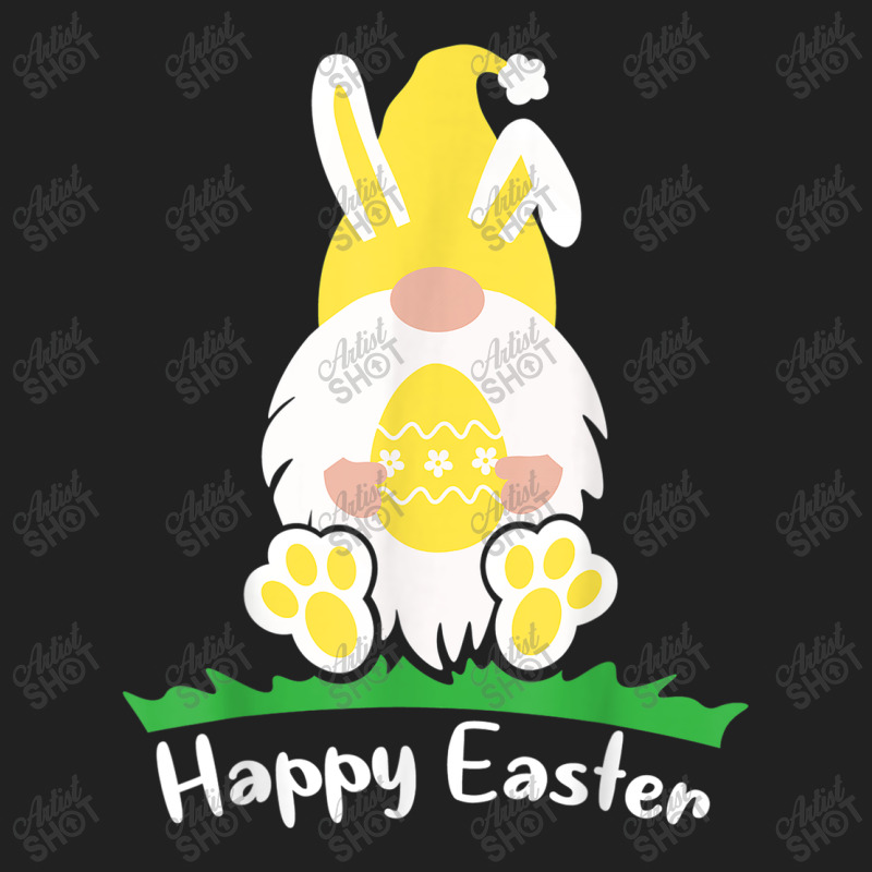 Yellow Easter Bunny Gnome Basic T-shirt | Artistshot