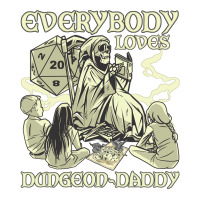 Rpg Gamer Dungeon Daddy D20 Dice Pen And Paper Board Game Classic Traveler Paper Bag -13 X 6 X 15 3/4 | Artistshot