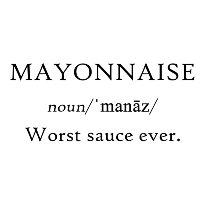 Mayonnaise Worst Sauce Ever Funny Dip Condiment T Shirt Traveler Paper Bag -13 X 6 X 15 3/4 | Artistshot