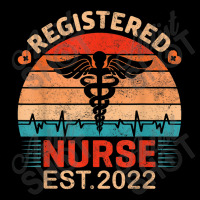 Registered Nurse Est 2022 Gifts For Student Nurse Rn Retro Adjustable Cap | Artistshot