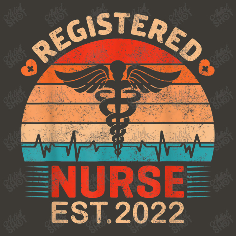 Registered Nurse Est 2022 Gifts For Student Nurse Rn Retro Bucket Hat | Artistshot