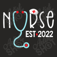 Registered Nurse Est 2022 Rn Nursing School Graduation Premium Ladies Fitted T-shirt | Artistshot