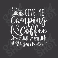 Give Me Camping And  Coffee And Watch Me Smile Ladies Curvy T-shirt | Artistshot