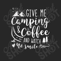 Give Me Camping And  Coffee And Watch Me Smile Women's Pajamas Set | Artistshot