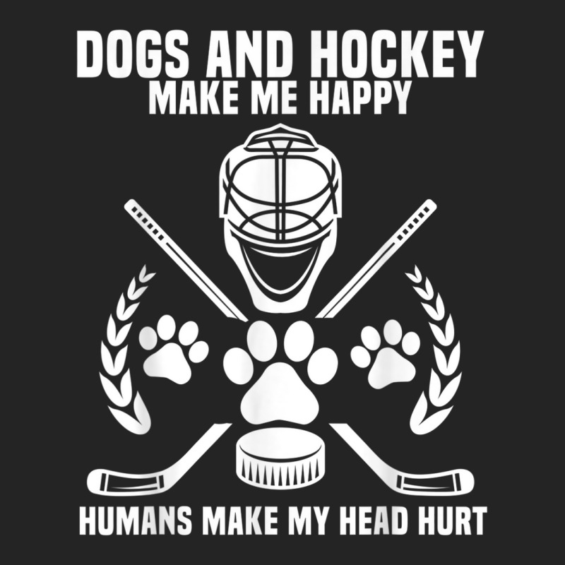 Hockey Makes Me Ice Hockey Happy Player Gift Penalty Box 3/4 Sleeve Shirt by Vivu991 | Artistshot