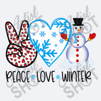 Peace Love Winter Holidays Season Christmas Snowman T Shirt Trucker Cap | Artistshot