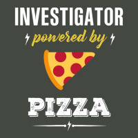 Investigator Powered By Pizza Funny Gift Trucker Cap | Artistshot