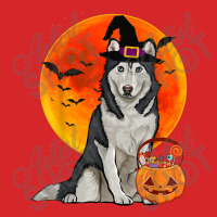 Dog Halloween Siberian Husky Jack O Lantern Pumpkin Trucker Cap | Artistshot