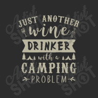 Just Another Wine Drinker With Camping Problem Exclusive T-shirt | Artistshot