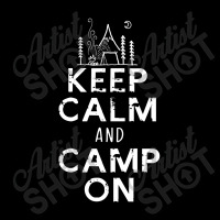 Keep Calm And Camp On Long Sleeve Baby Bodysuit | Artistshot