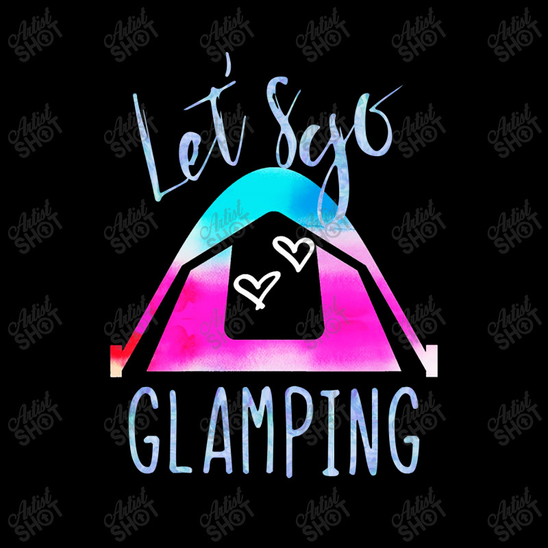 Let's Go Glamping Youth Zipper Hoodie by hoainv | Artistshot