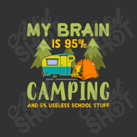 My Brain Is 95% Camping 5% Useless School Stuff Baby Bodysuit | Artistshot