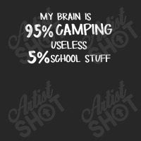 My Brain Is 95% Camping 5% Useless School Stuff Women's Pajamas Set | Artistshot