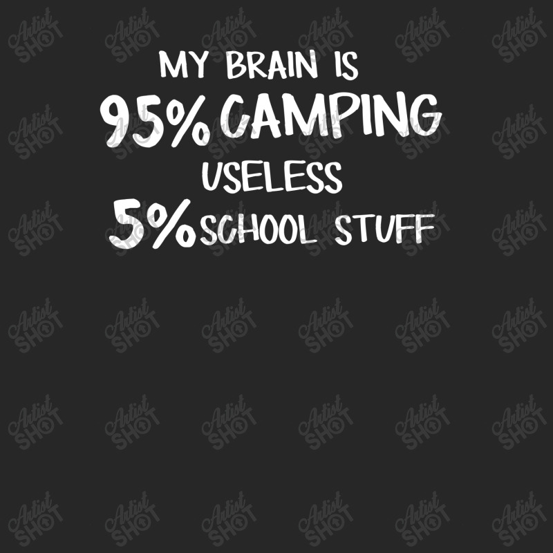 My Brain Is 95% Camping 5% Useless School Stuff Women's Pajamas Set by hoainv | Artistshot