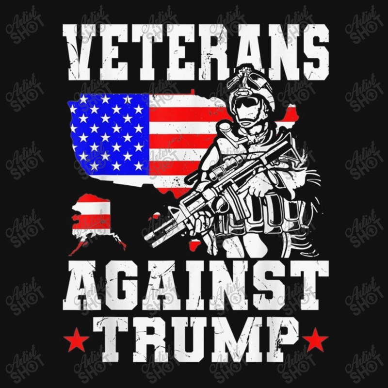 Veterans Against Trump Baby Beanies | Artistshot