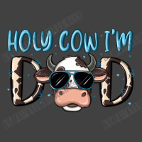 Holy Cow I'm Dad Vintage T-shirt | Artistshot