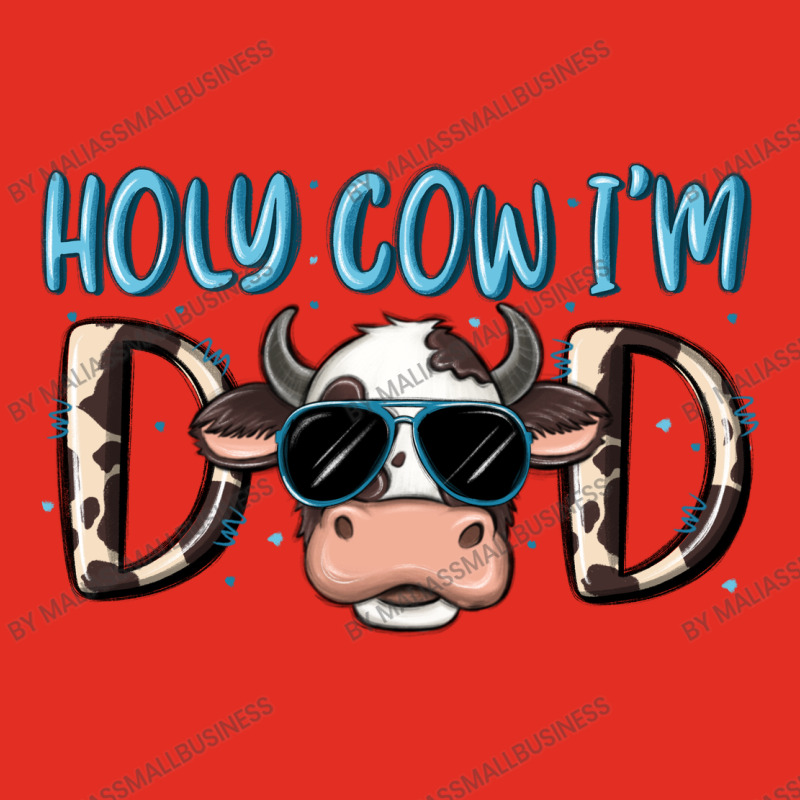 Holy Cow I'm Dad Throw Pillow | Artistshot