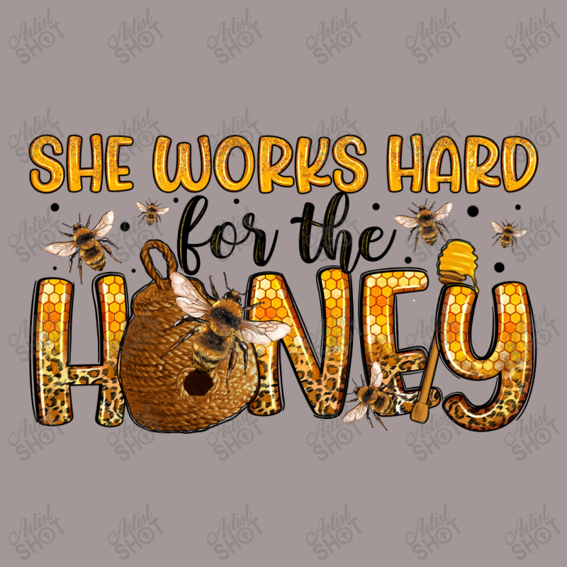 She Works Hard For The Honey Vintage Short | Artistshot