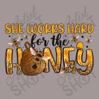 She Works Hard For The Honey Vintage Hoodie | Artistshot