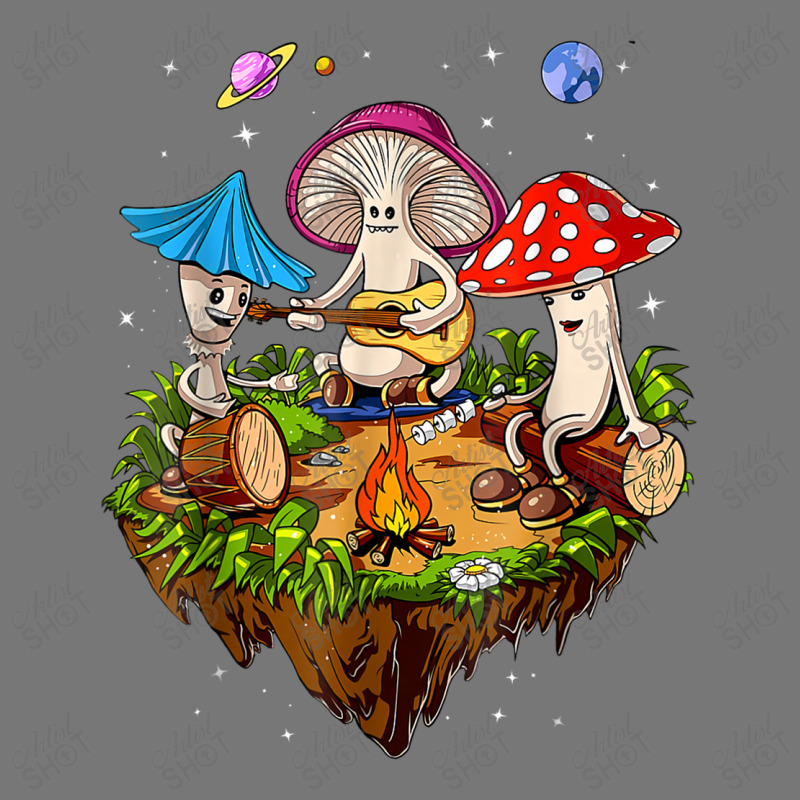 Hippie Mushrooms Camping Psychedelic Forest Fungi Festival T Shirt Camo Snapback | Artistshot