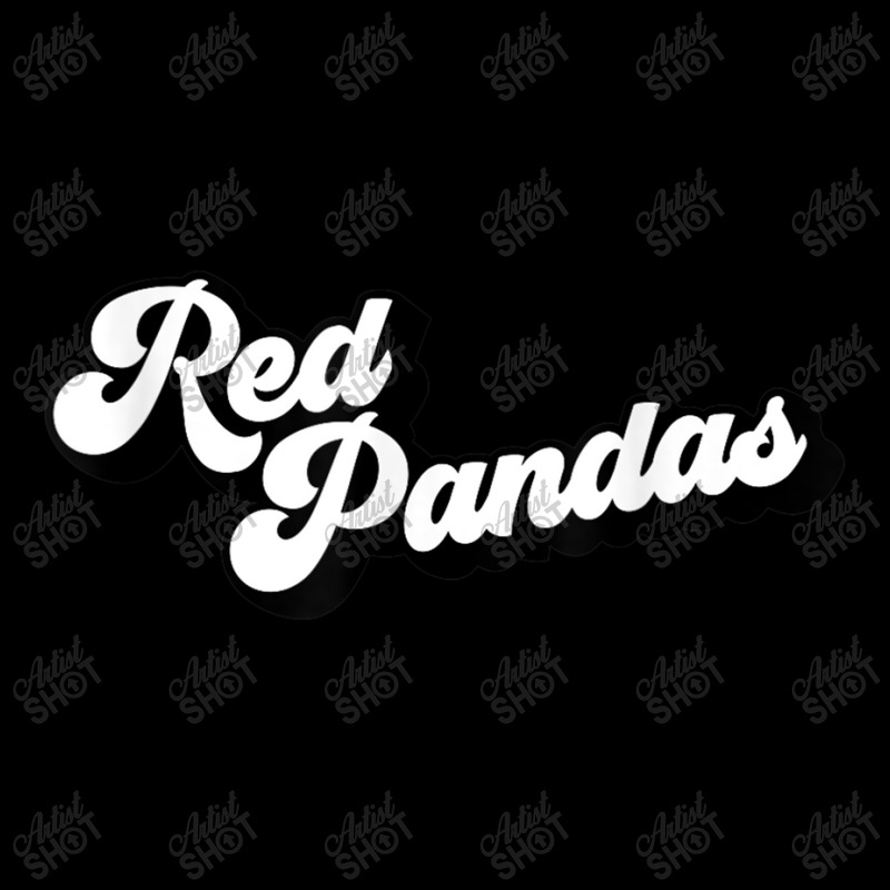 Red Pandas Vintage Retro Font Funny Camo Snapback by Artist-Shannon | Artistshot