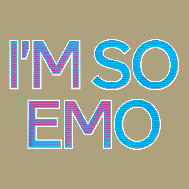 I'm So Emo   Emotional Music Lover Culture Retro Fashion Dj T Shirt Flat Bill Snapback Cap by efronpngoick3 | Artistshot