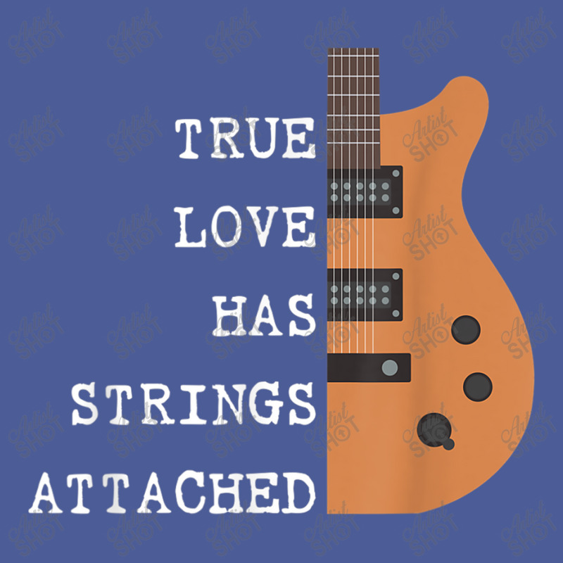 Guitar Player True Love Strings Attached For Guitarist Music T Shirt Flat Bill Snapback Cap by RoyalStore | Artistshot