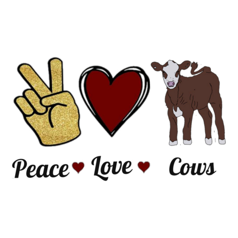 Peace Cows Cub Paper Bag - 8 X 4 1/2 X 10 1/4 | Artistshot