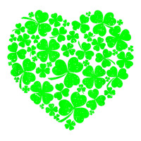 St Patrick's Day Shamrock Heart  St Patricks Day T Shirt Cub Paper Bag - 8 X 4 1/2 X 10 1/4 | Artistshot