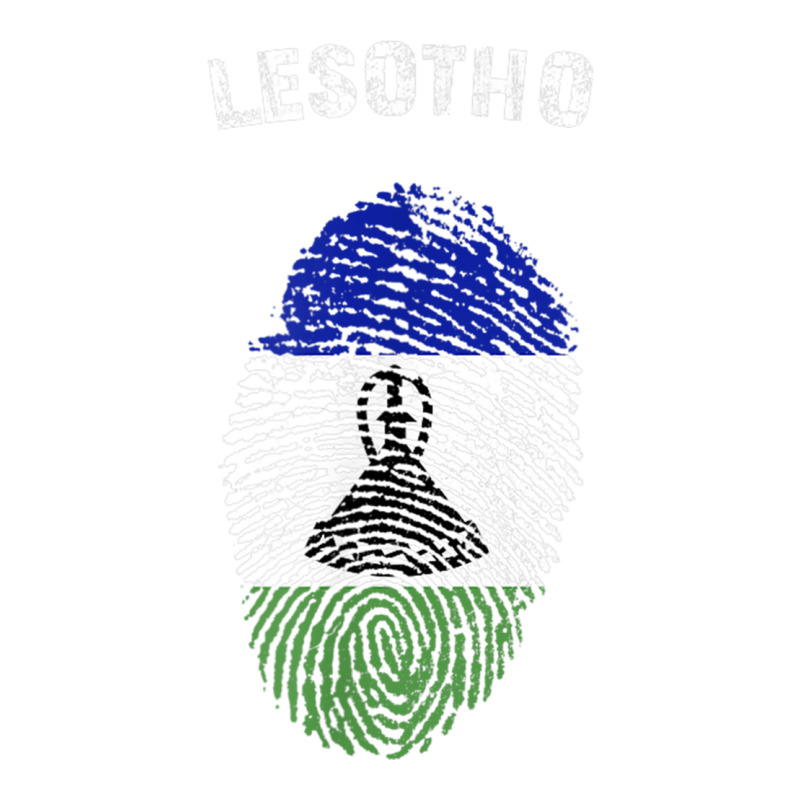 Lesotho Fingerprint Flag Country Pride Heritage Shirt Mart Paper Bag -13 x 7 x 17 by cm-arts | Artistshot