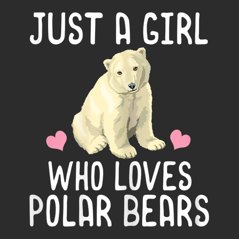 Just A Girl Who Loves Polar Bears T Shirt Polar Bear Gift T Shirt Baseball Cap by kalerttjay | Artistshot