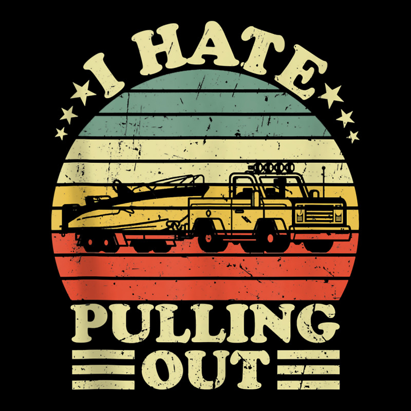 I Hate Pulling Out Retro Boating Boat Captain Motorboat Tank Top Camo Snapback by ToanJeiza | Artistshot