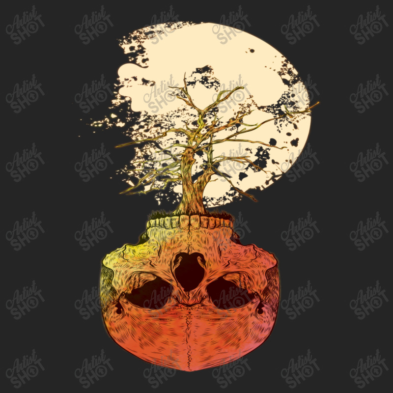 Skull Bowl For Tree With Full Moon Unisex Hoodie | Artistshot